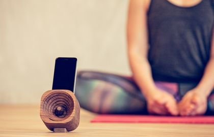 From wooden houses to a wooden iPhone amplifier